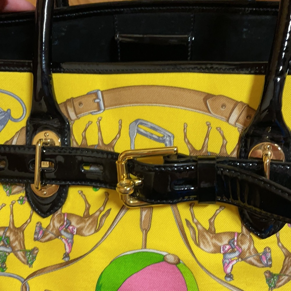 Ralph Lauren Collection ⚡️HP🎉 Spectator tote bag Purse limited edition - Picture 8 of 16
